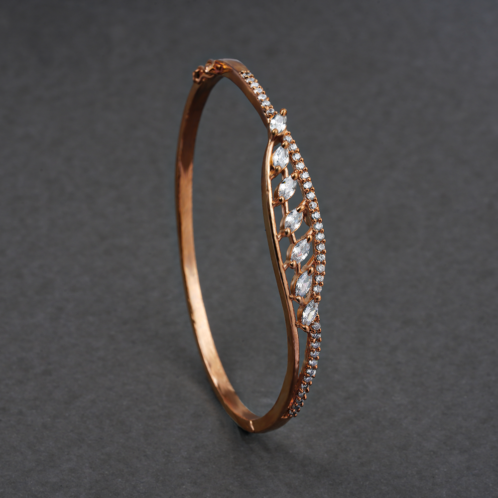 Isoria- Zirconia Studded Fancy Bracelet