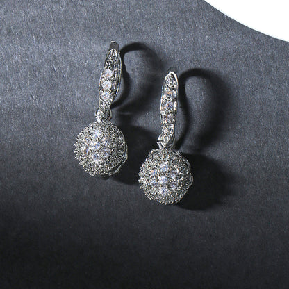 Auralis- Stone studded stud earrings