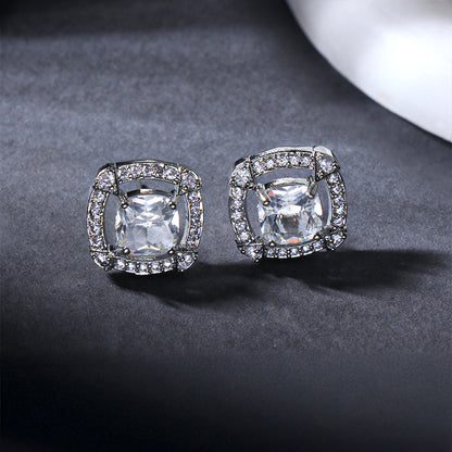 Luna Melt- Stone studded stud earrings