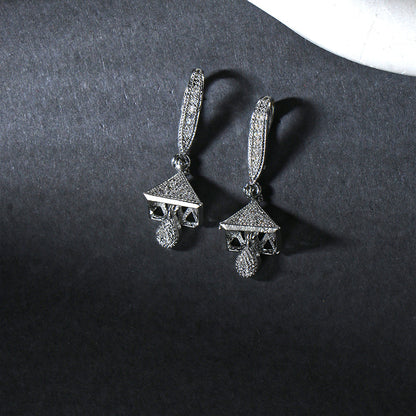 Celest- Stone studded stud earrings