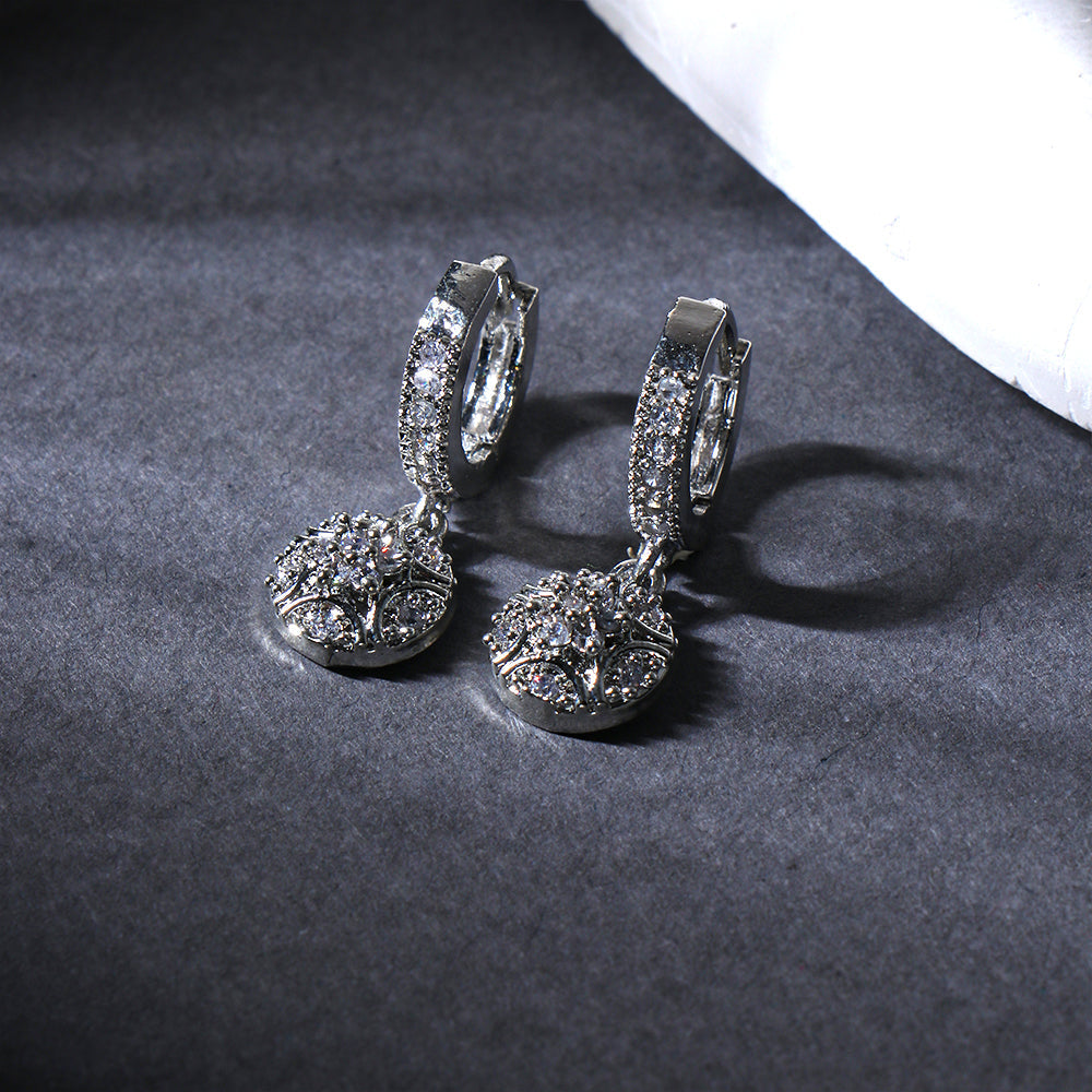 Astrae- Stone studded stud earrings
