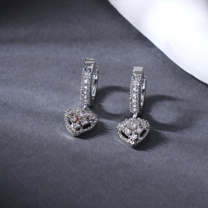 Elowen- Stone studded stud earrings